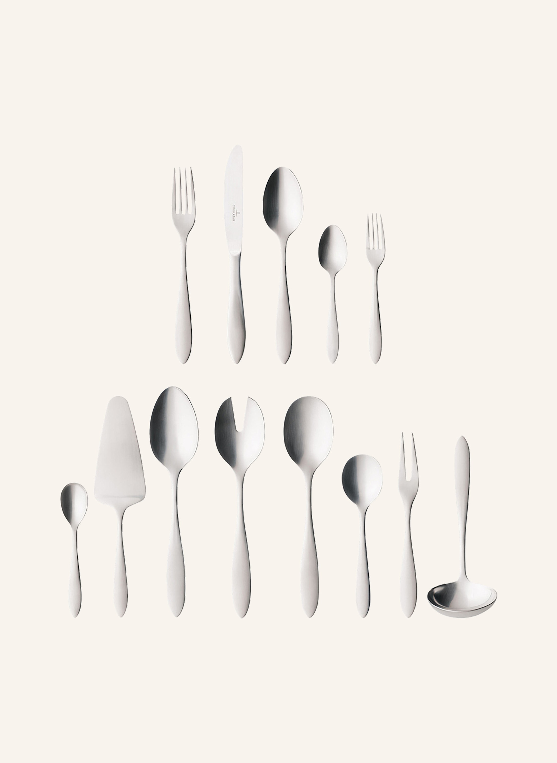 Villeroy & Boch Besteckset 68-teilig ARTHUR GEBÜRSTET