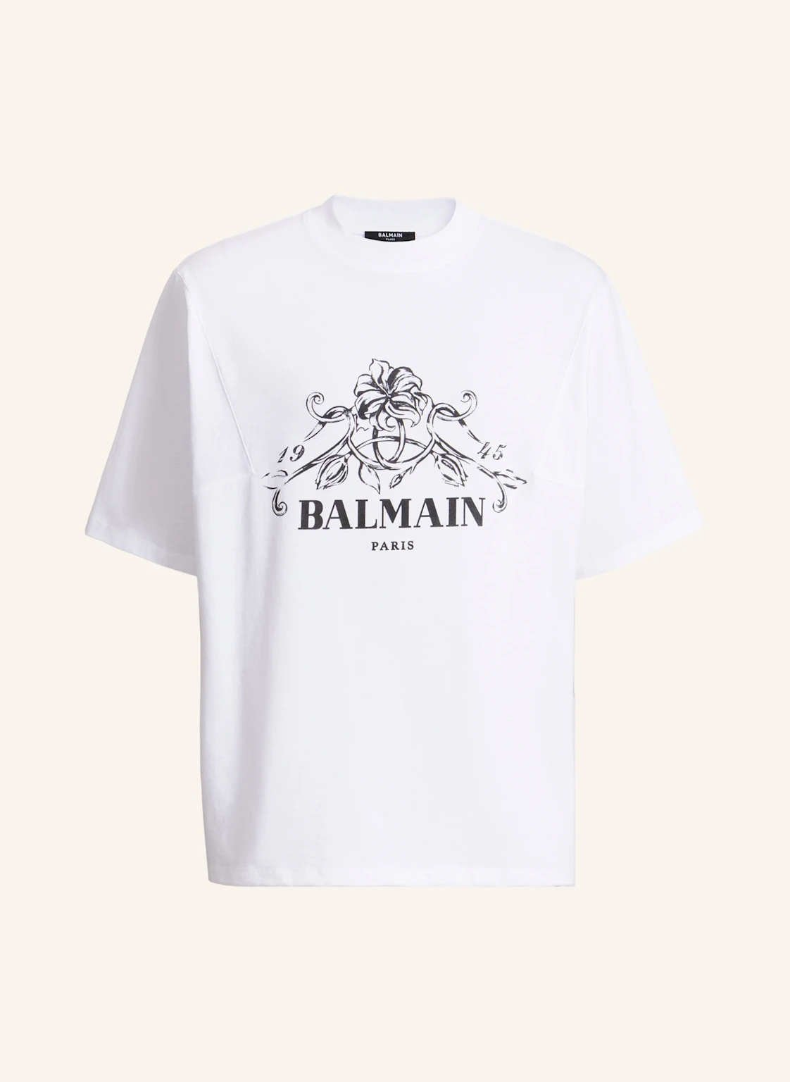 BALMAIN Bedrucktes Balmain Vine T-Shirt