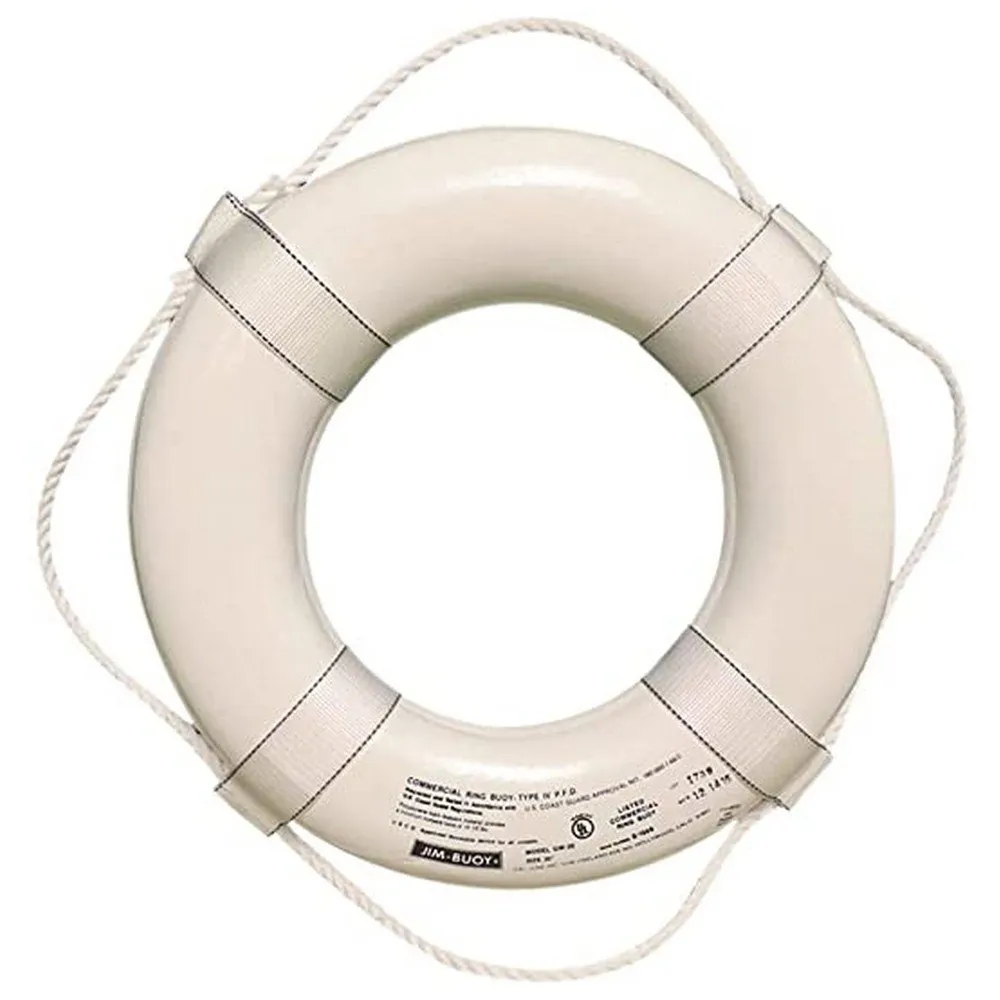 Cal June G-Style Ring Lifebuoy With Straps