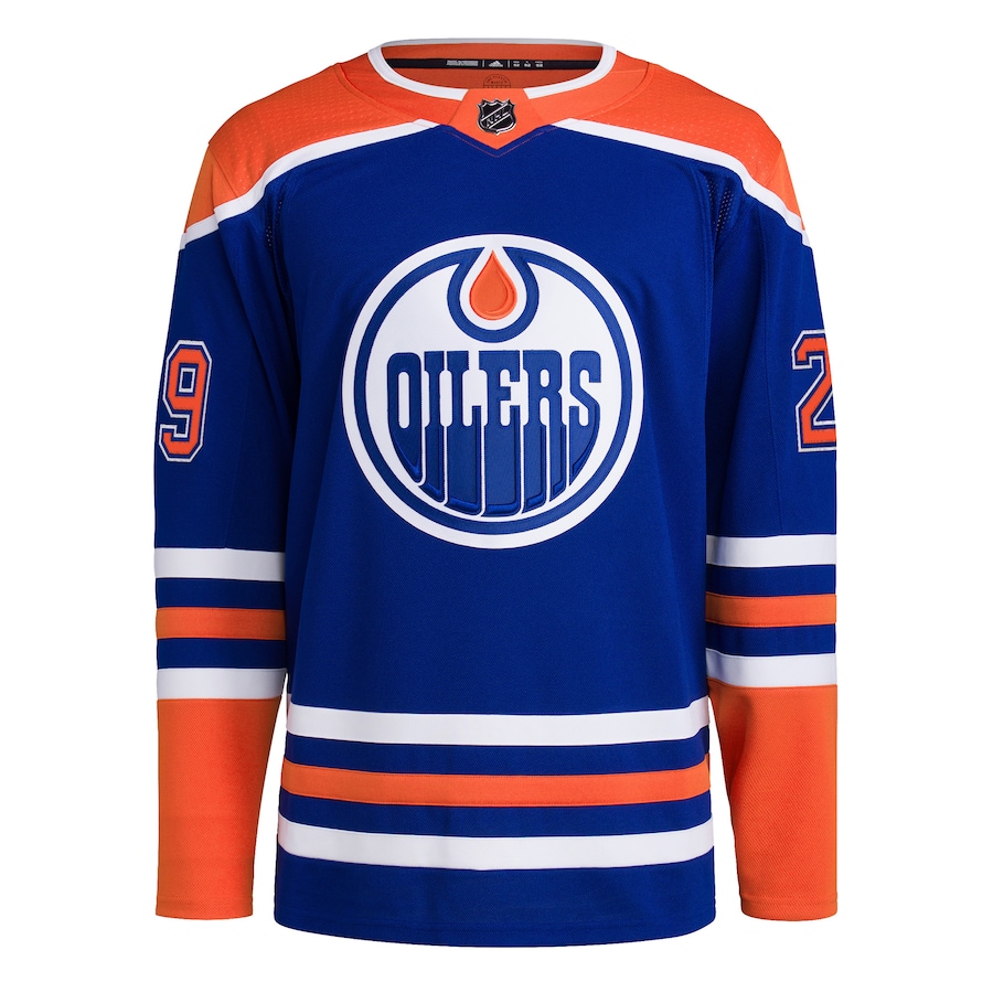 Leon Draisaitl Edmonton Oilers adidas Home - Primegreen Authentic Pro Player Jersey - Royal