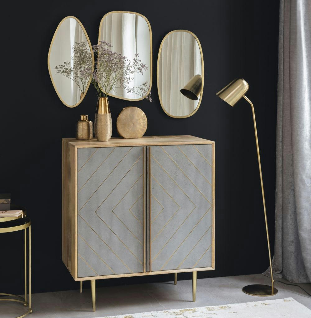 Lunaire Copper - Vase en grès H 21 cm LUNAIRE COPPER