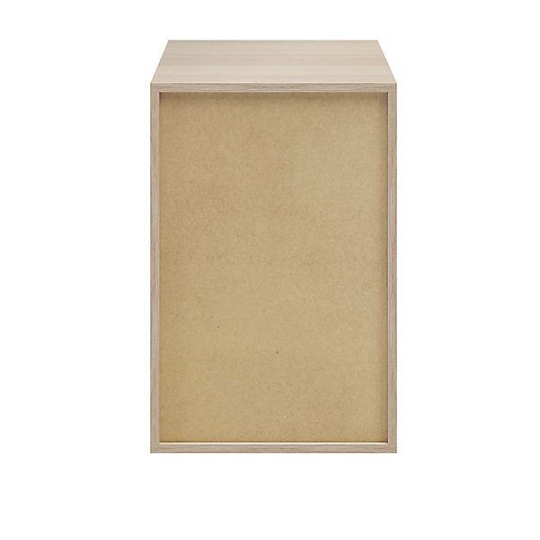 Caisson effet chêne GoodHome Atomia H. 75 x L. 50 x P. 58 cm