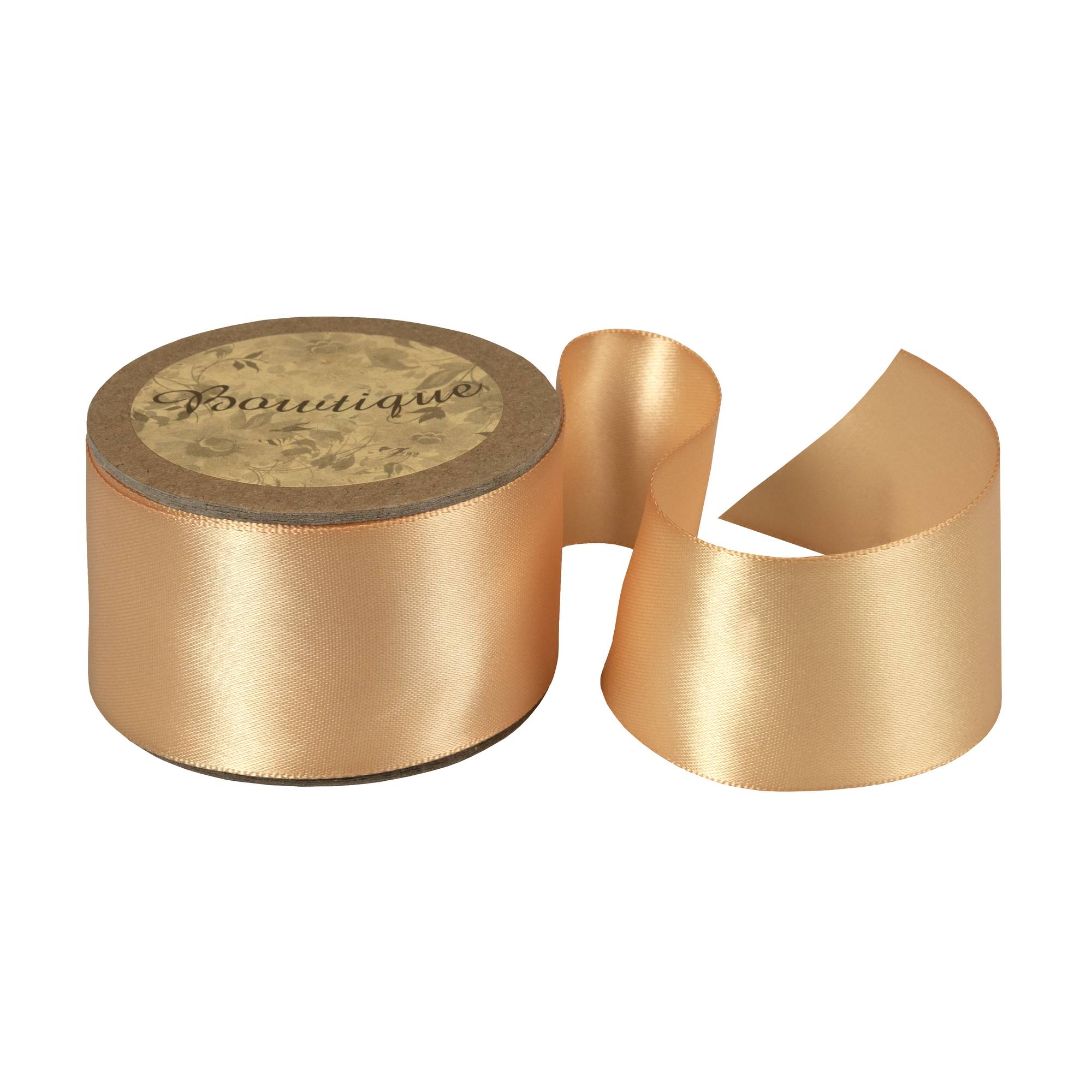 Gold Double-Faced Satin Ribbon 36mm x 5m