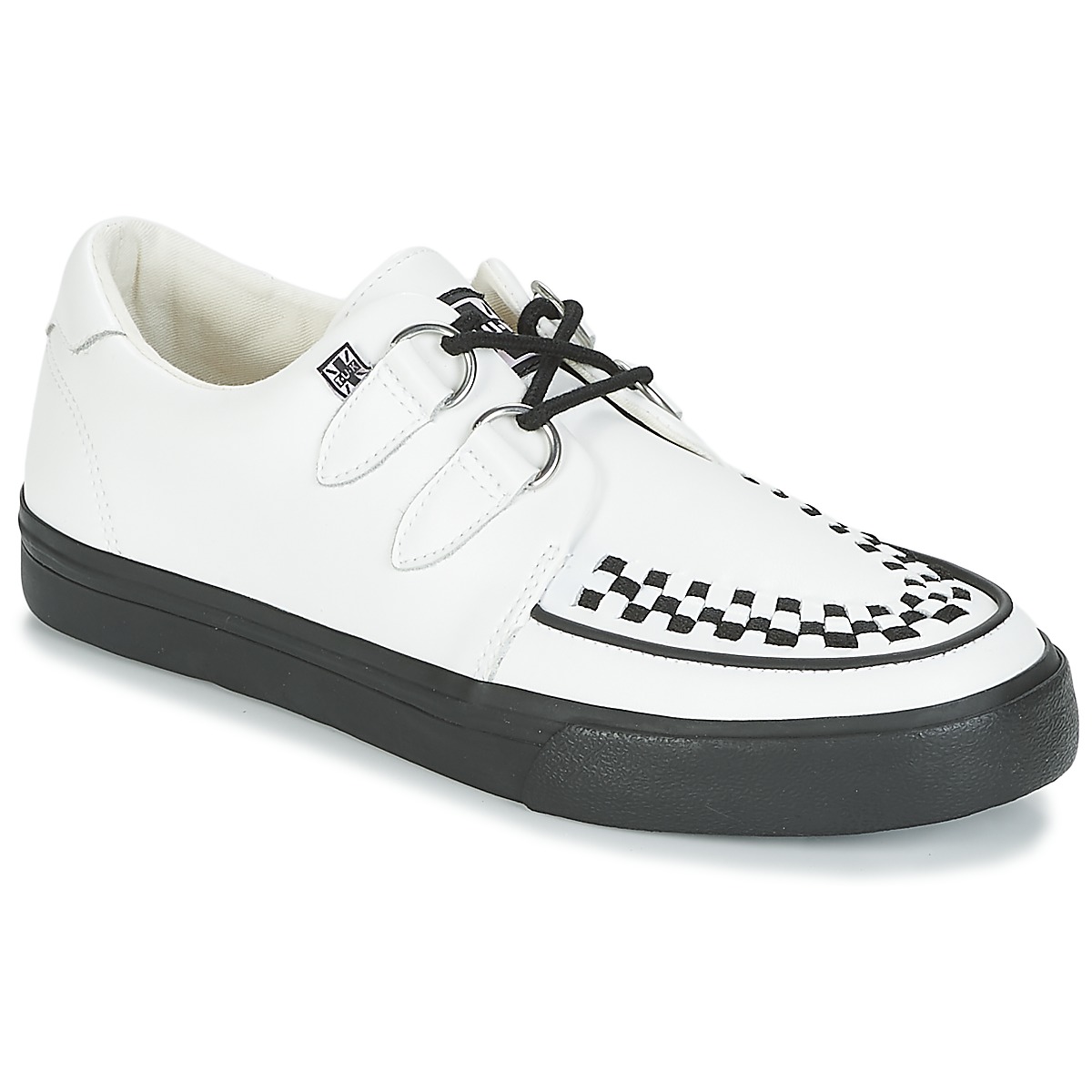 TUK - CREEPERS SNEAKERS - White / Black