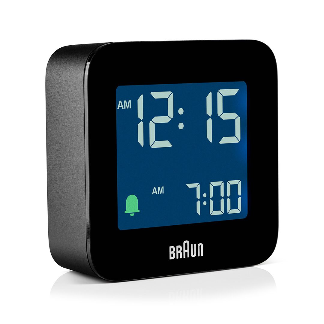 Braun Digital Travel Alarm Clock