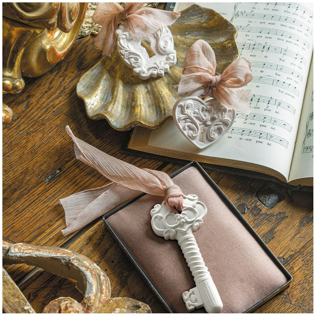 - Décor parfumé Serrure Secrète - Secret de Santal