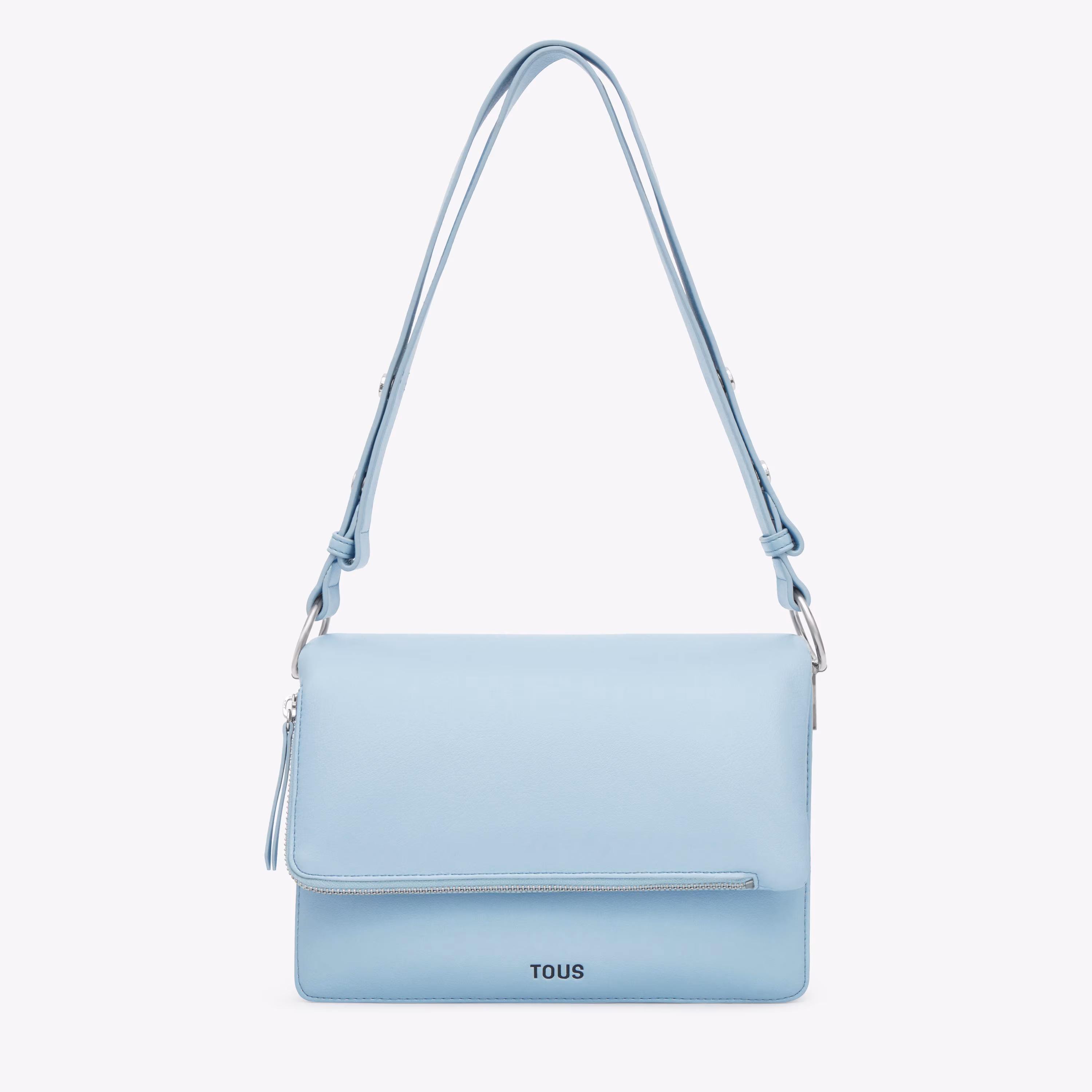 Bandolera mediana azul cielo Audree Soft