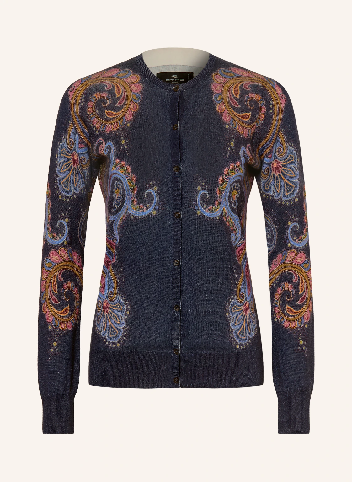 ETRO Strickjacke mit Seide und Cashmere