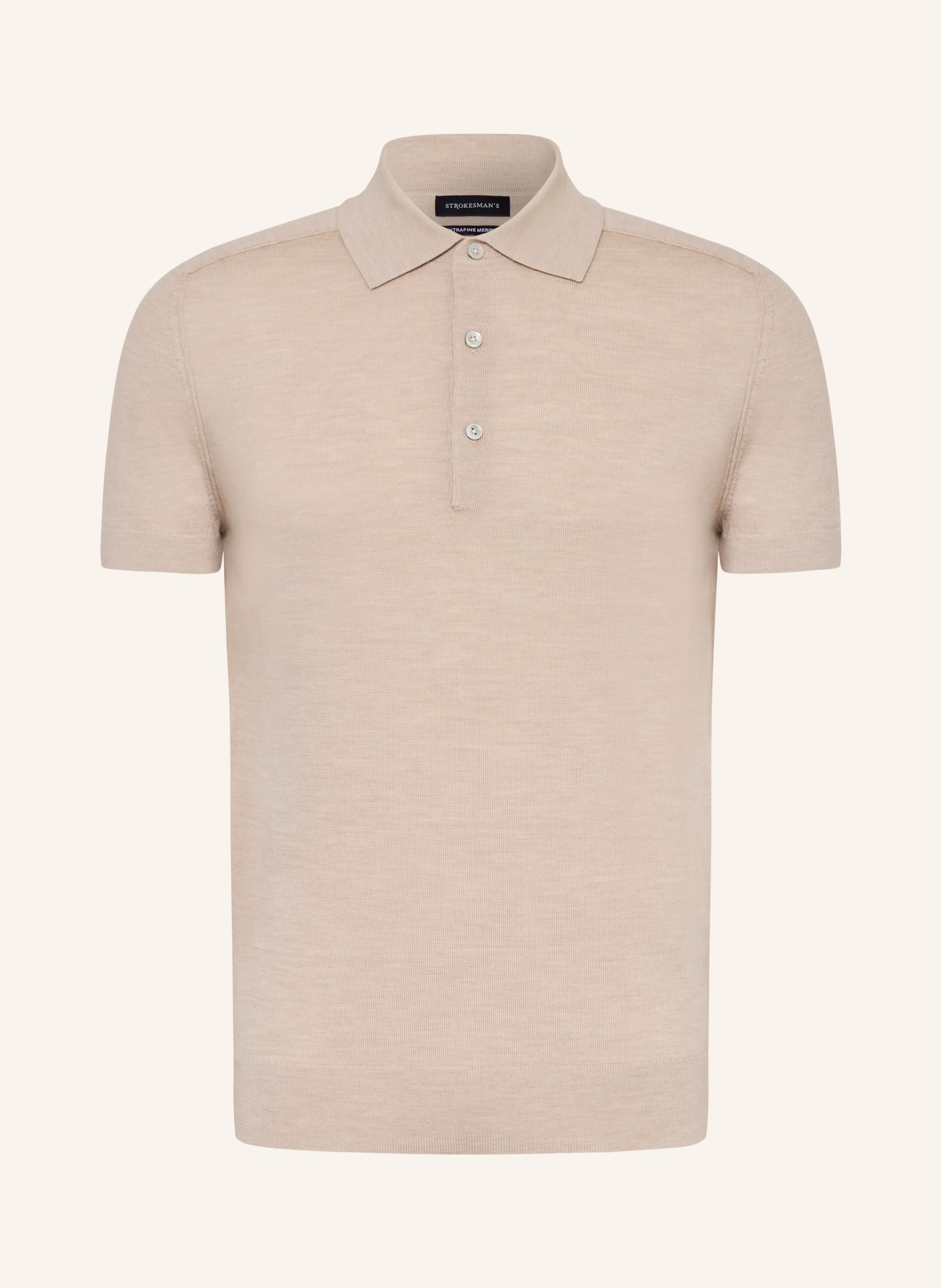 STROKESMAN'S Strick-Poloshirt