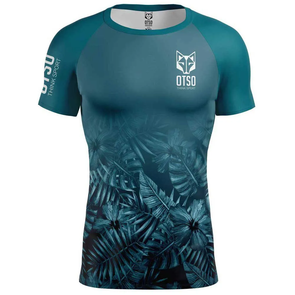 Otso M/corta Tropical Green short sleeve T-shirt