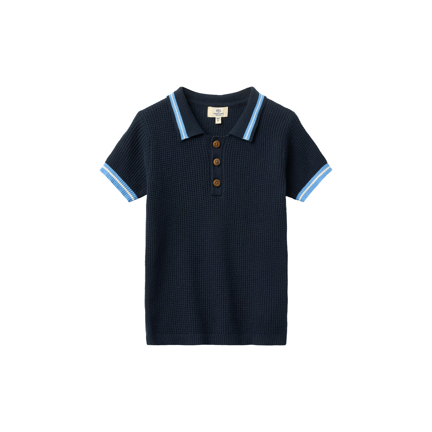 Knitted Pattern Polo