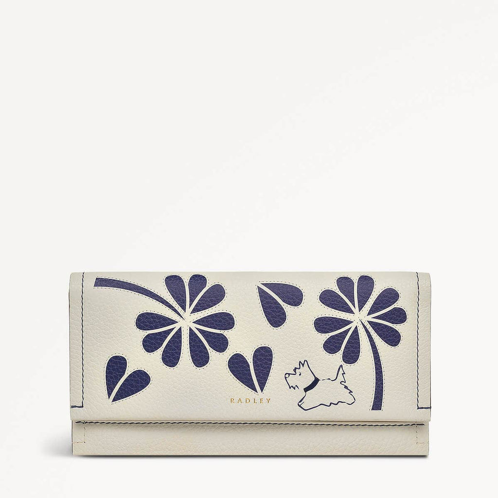 Cut Out Floral - Large Flapover Purse