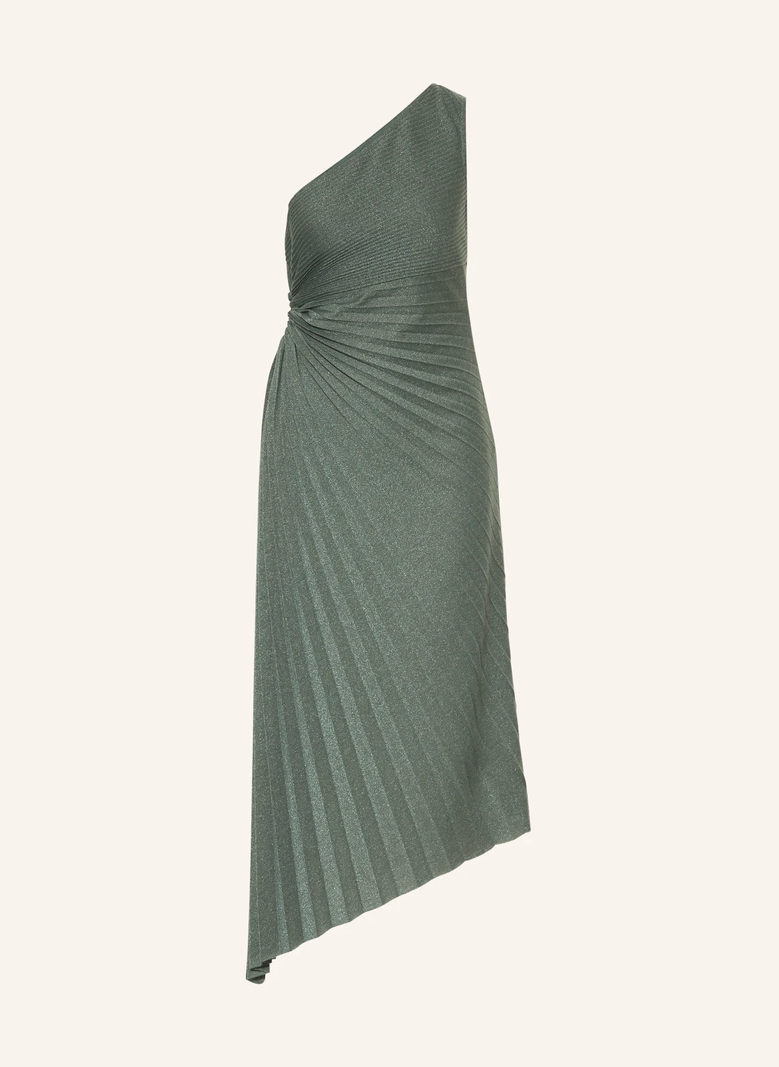 V by Vera Mont Cocktailkleid mit Plissees und Glitzergarn