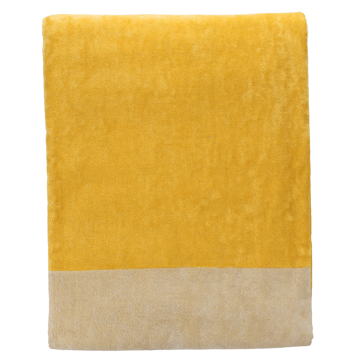 Ona - Strandlaken 100x180cm sunny yellow Pixie