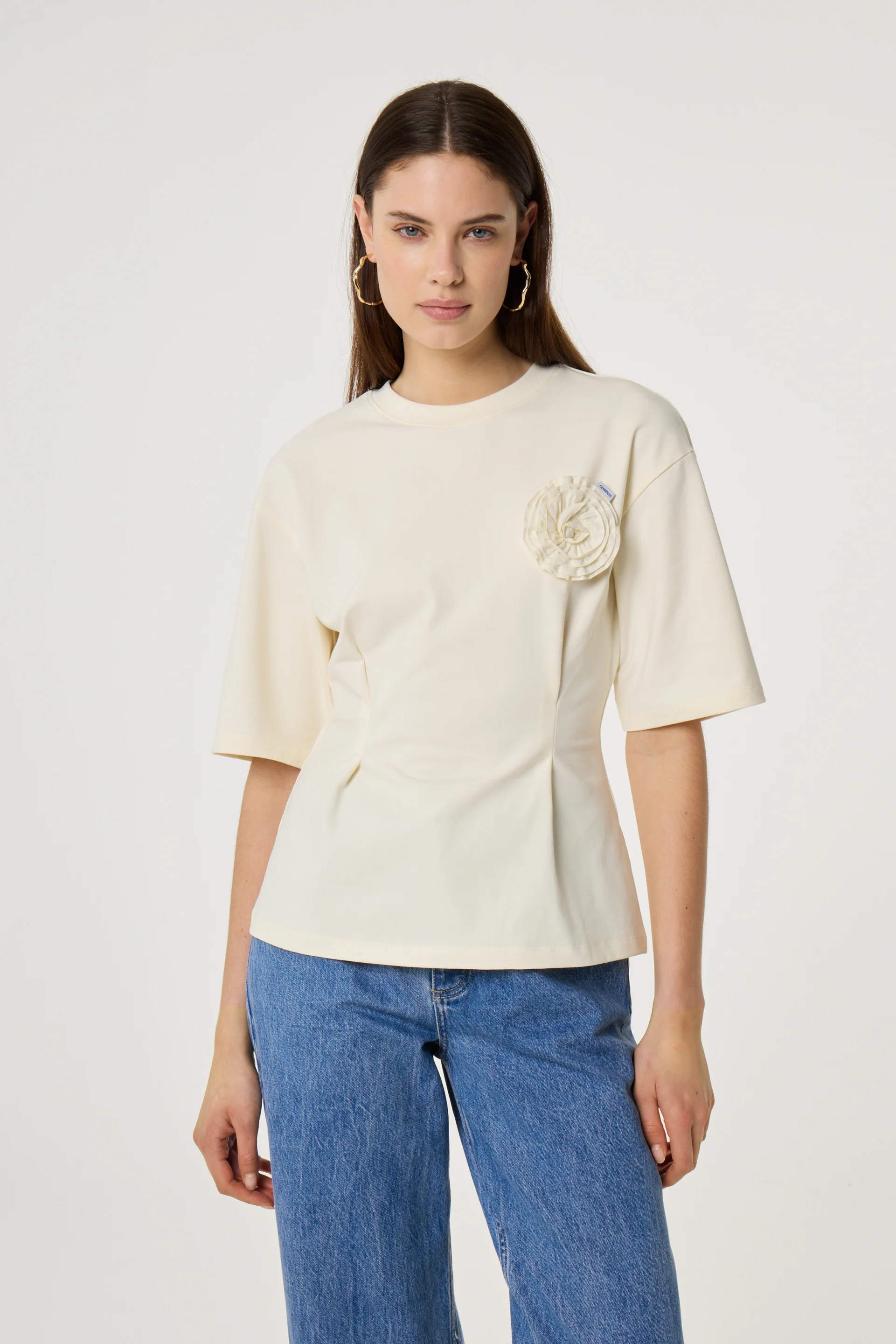 Asta T-shirt | Cosy White