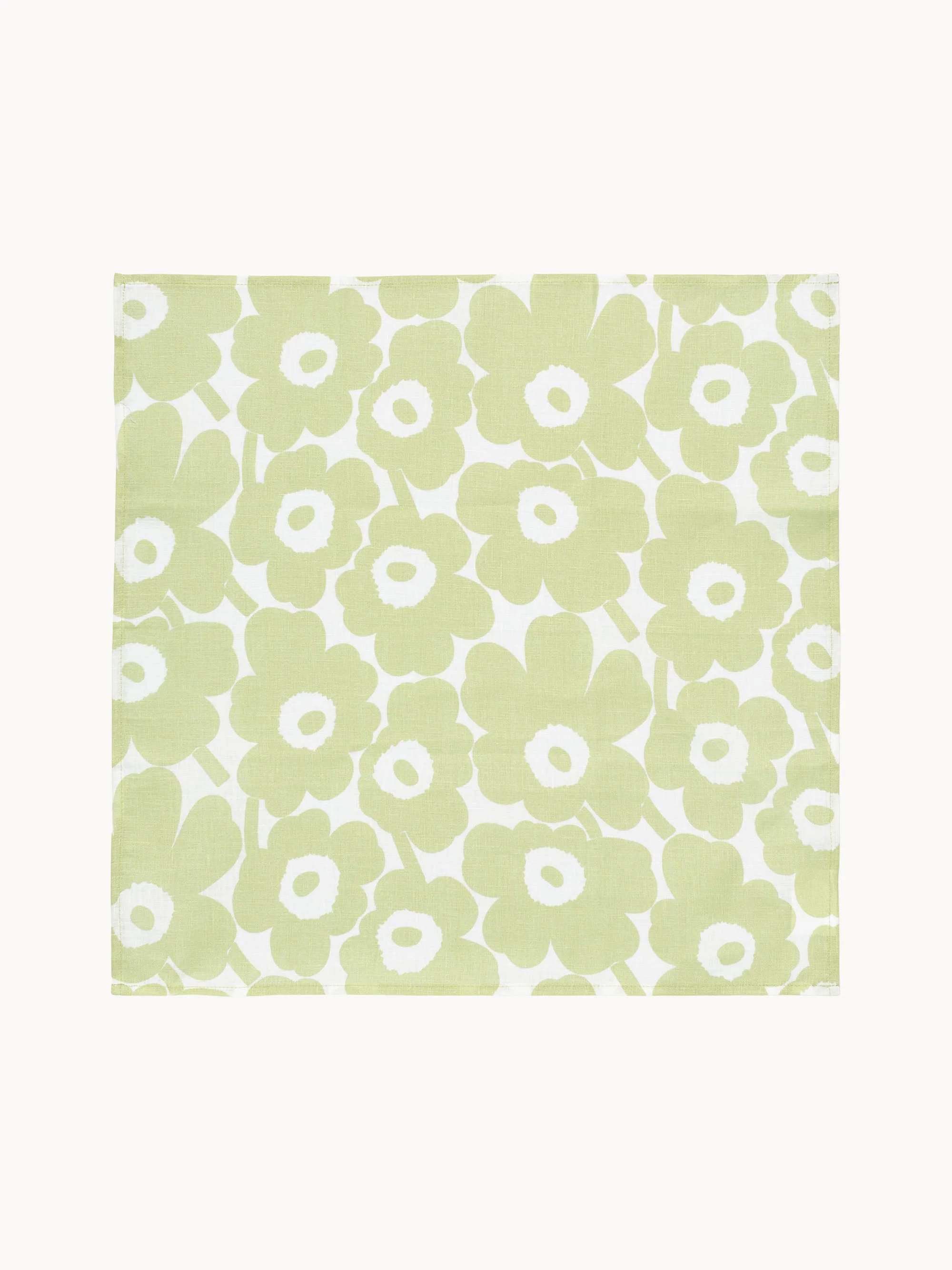 Stoffserviette Mini Unikko aus Leinen