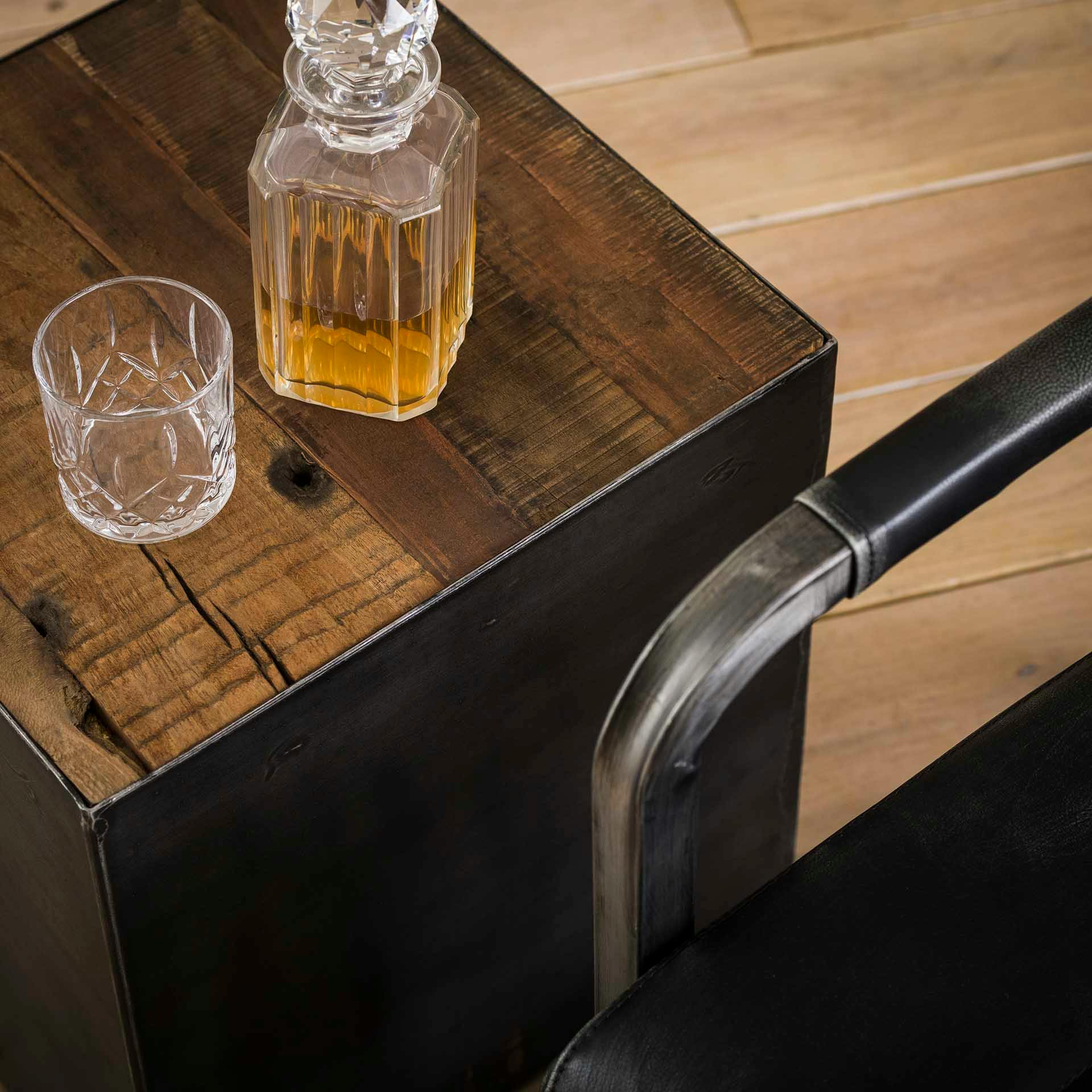 Table d'appoint industrielle SHEFFIELD