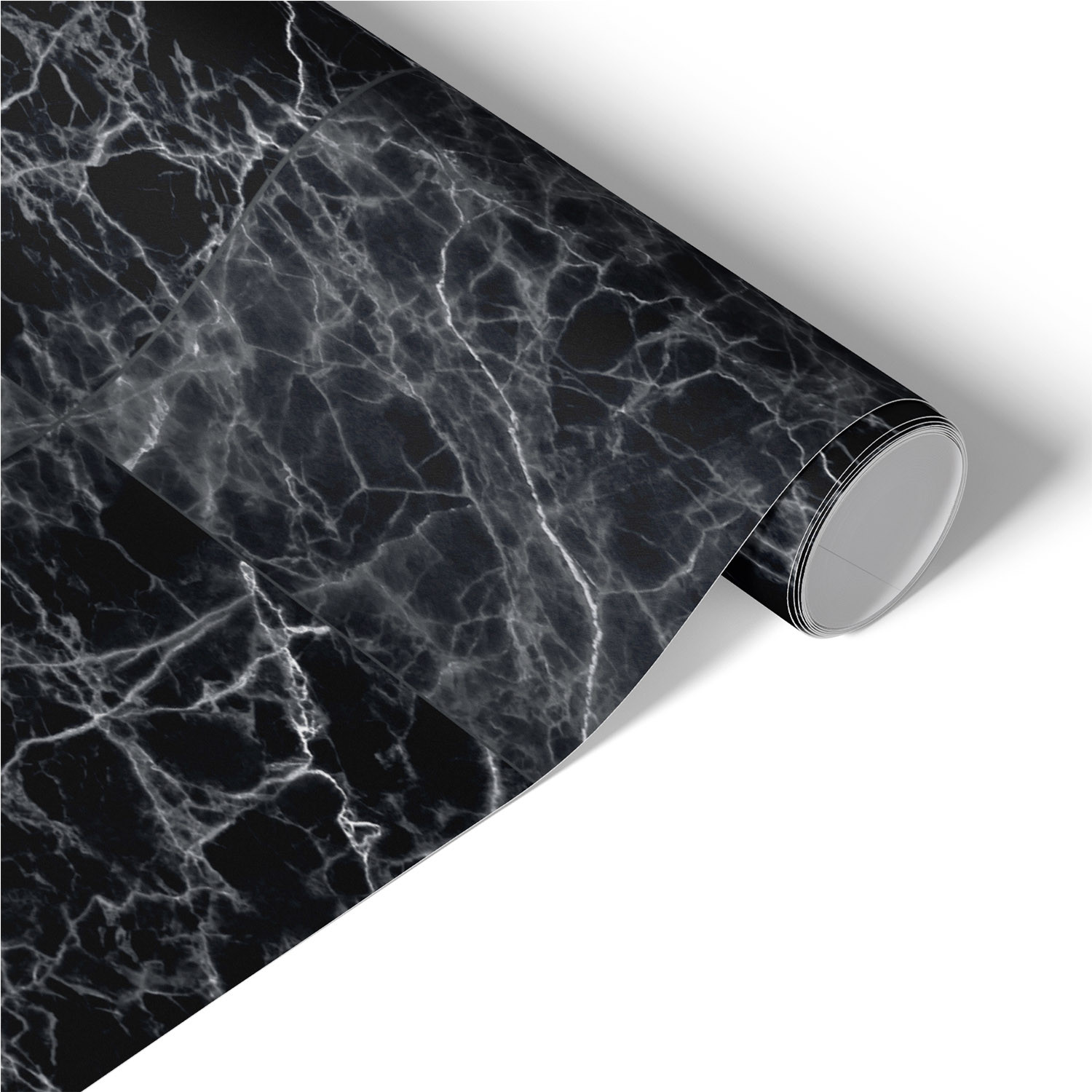 Folia meblowa Ciemny marmur 50x100 Okleina samoprzylepna Elegancja