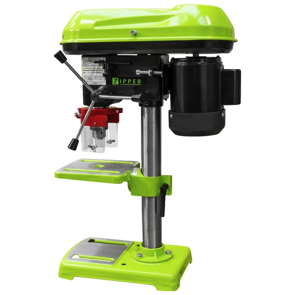Ständerbohrmaschine »ZI-STB13T«, grün, Metall, 400 W, 2700 U/min