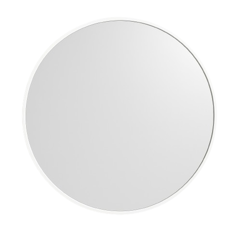 Lustro Ayo 60 White 60×60 cm biała rama