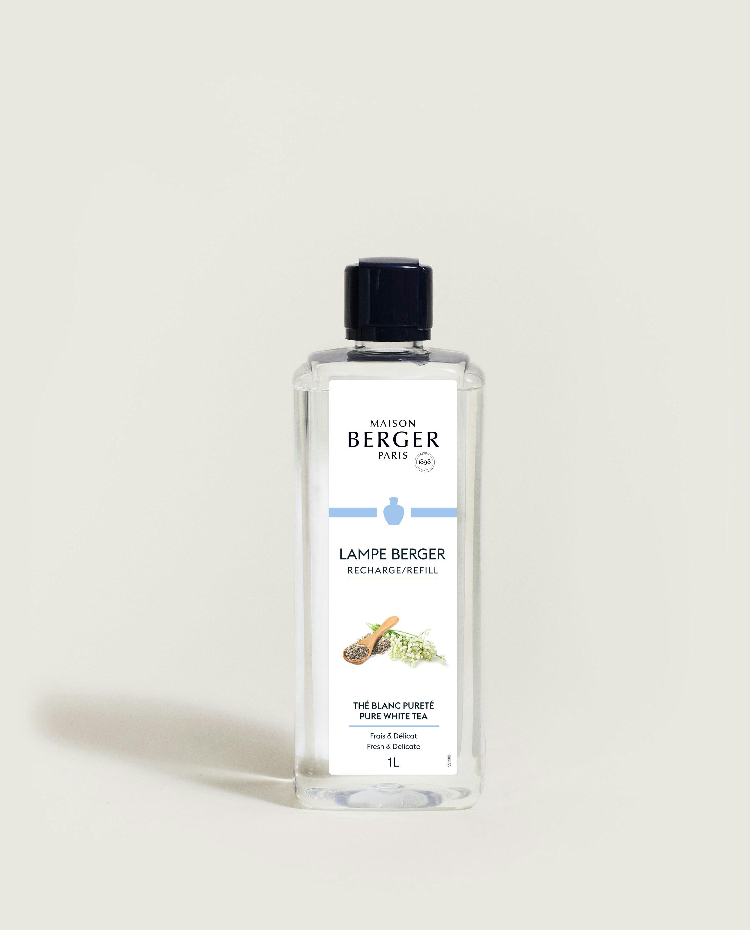 THÉ BLANC - Recharge Lampe Berger Thé Blanc Pureté 1 Litre