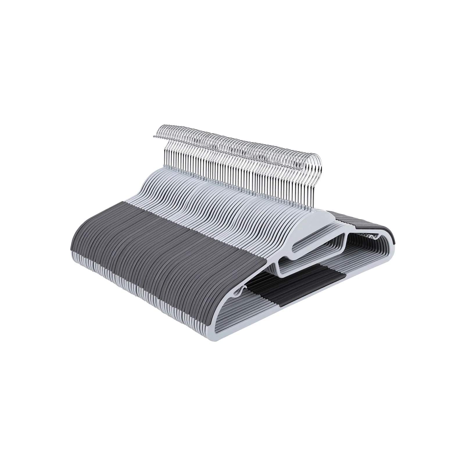 Cintres en plastique antidérapant