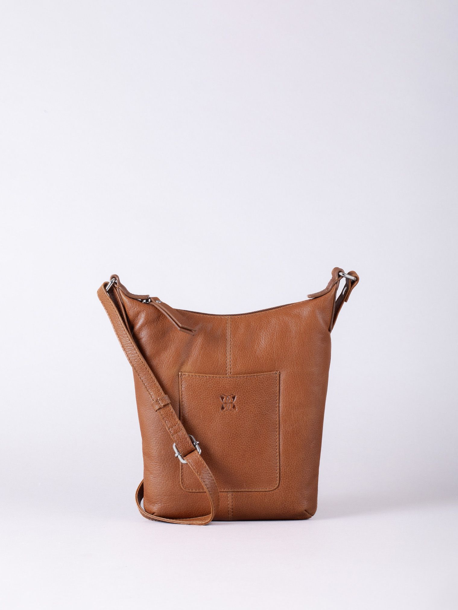 Lakeland Leather Talkin' Medium Leather Cross Body Bag