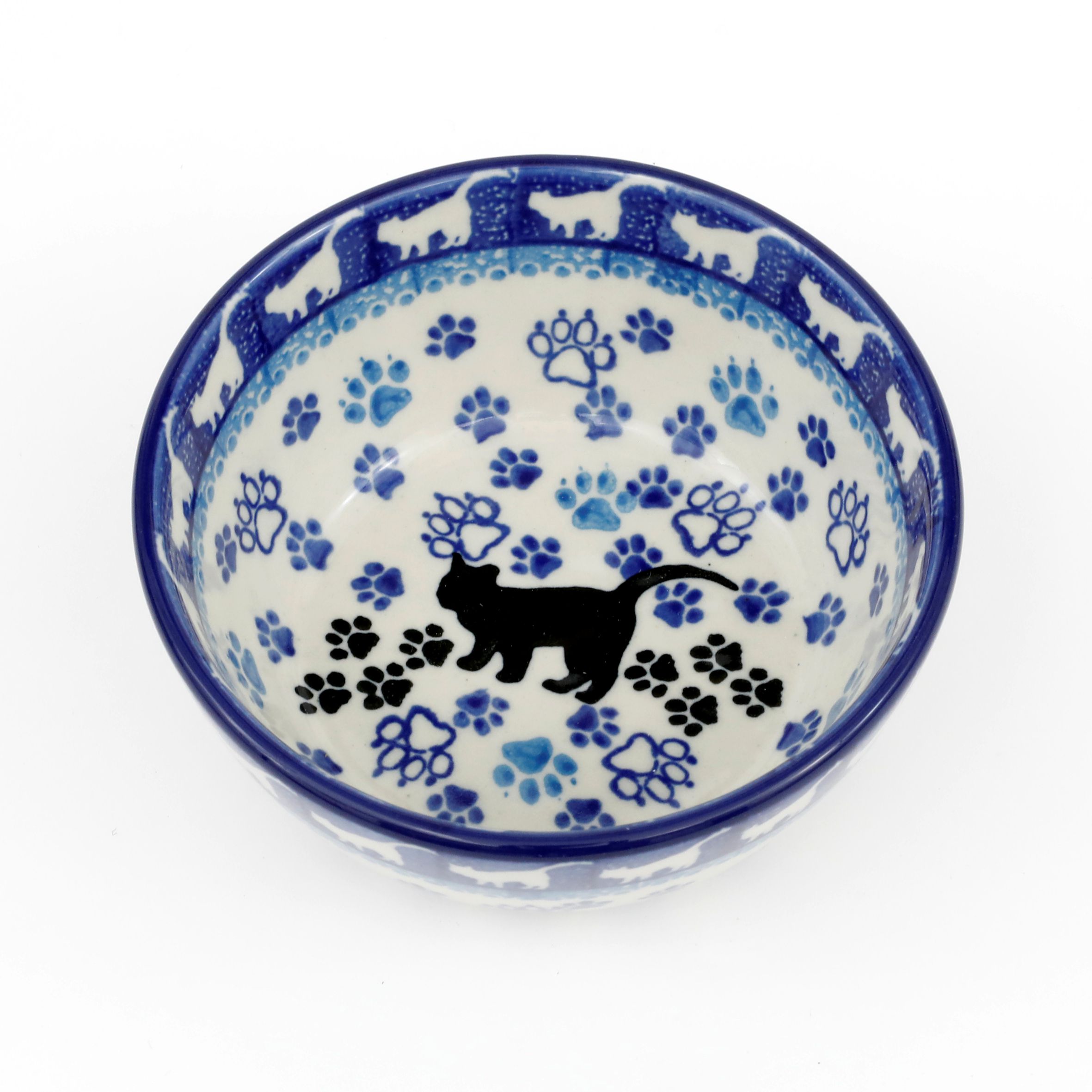 Miska ceramiczna 017 v-0,25l 1771X Czarny kot