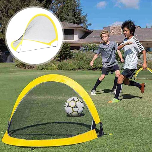 NNEOBA Foldable Training Goal Net Kit for Kids