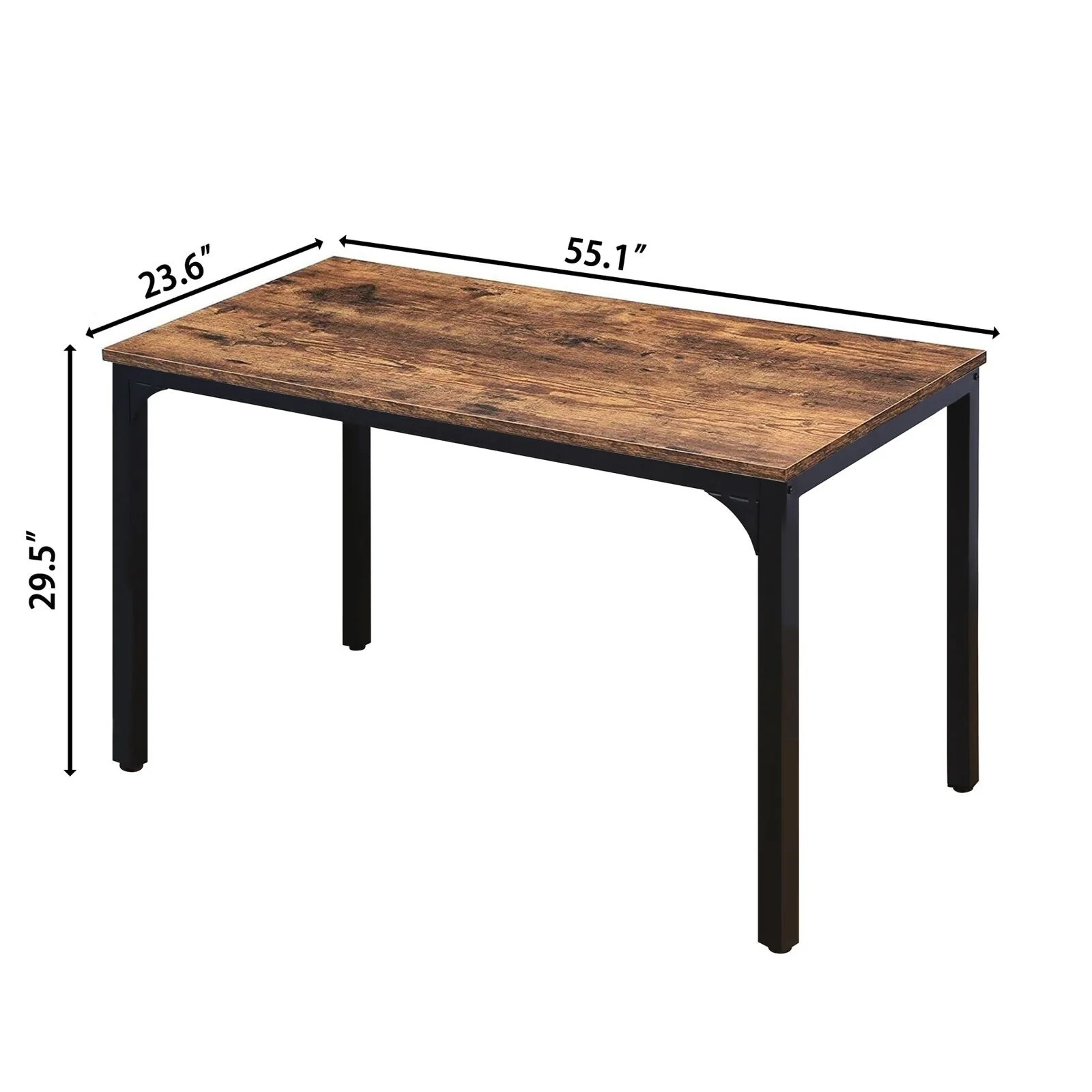 VEIKOUS Industrial Dining Table Desk