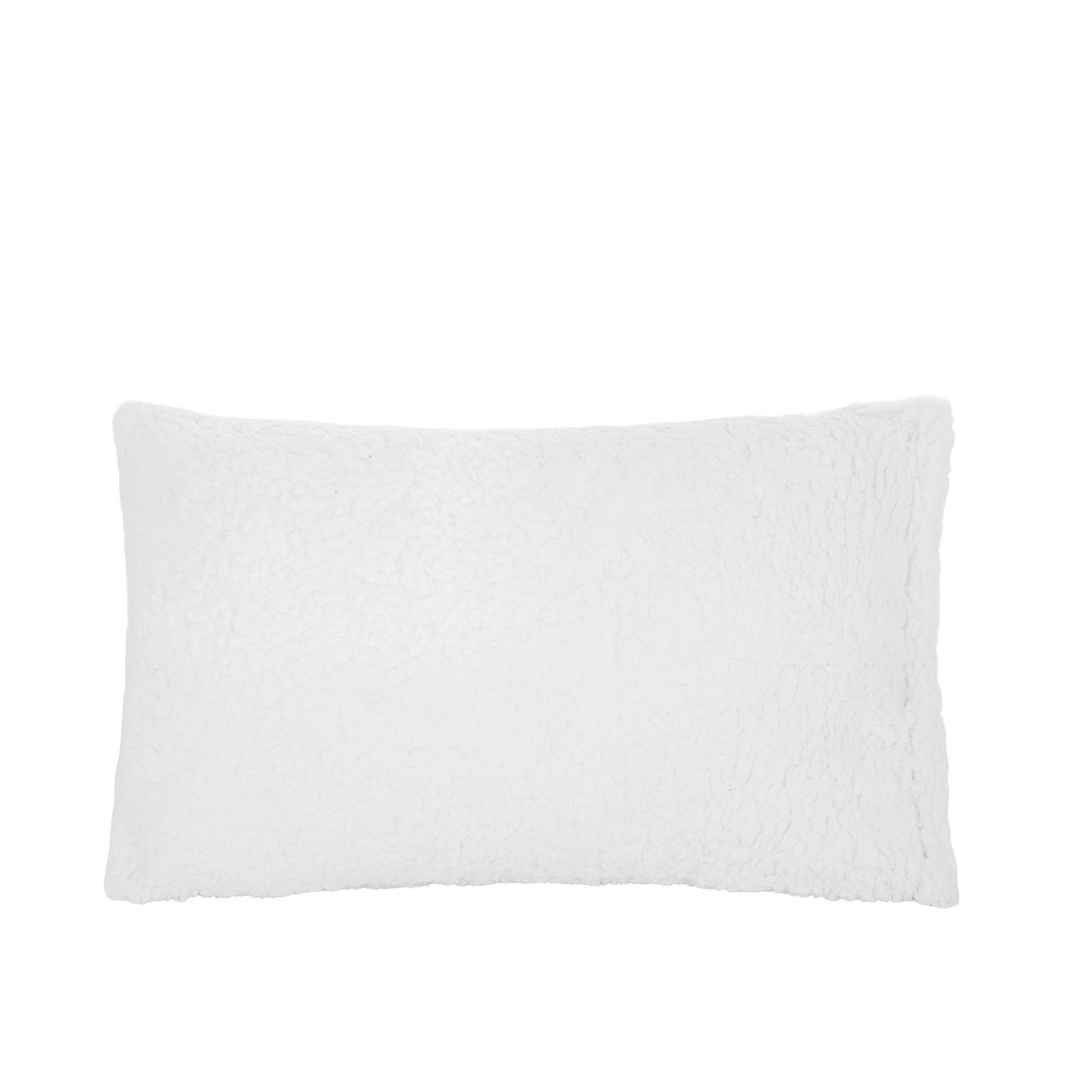 Cuscino arredo latte sherpa 30x50 cm