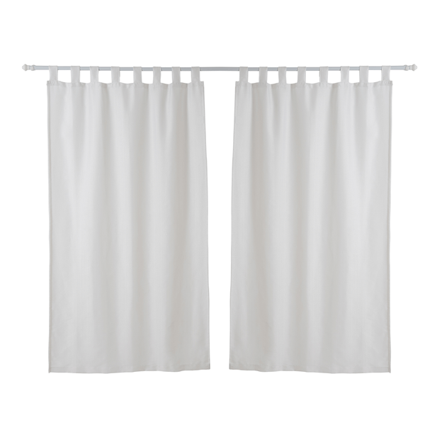 CORTINA 2 PEÇAS 1,30 M X 2,30 M ALVA