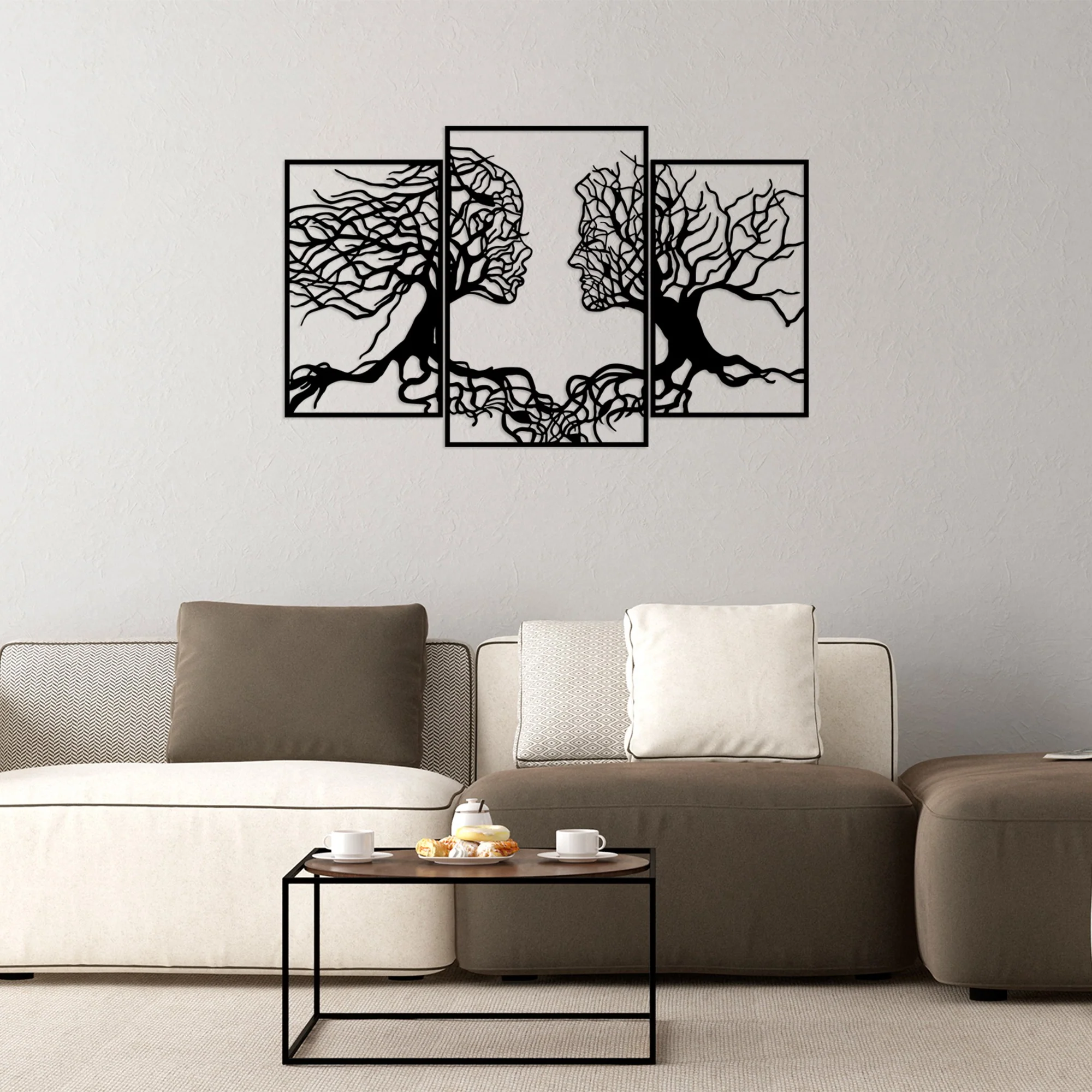 Decoratief wandobject Savanna