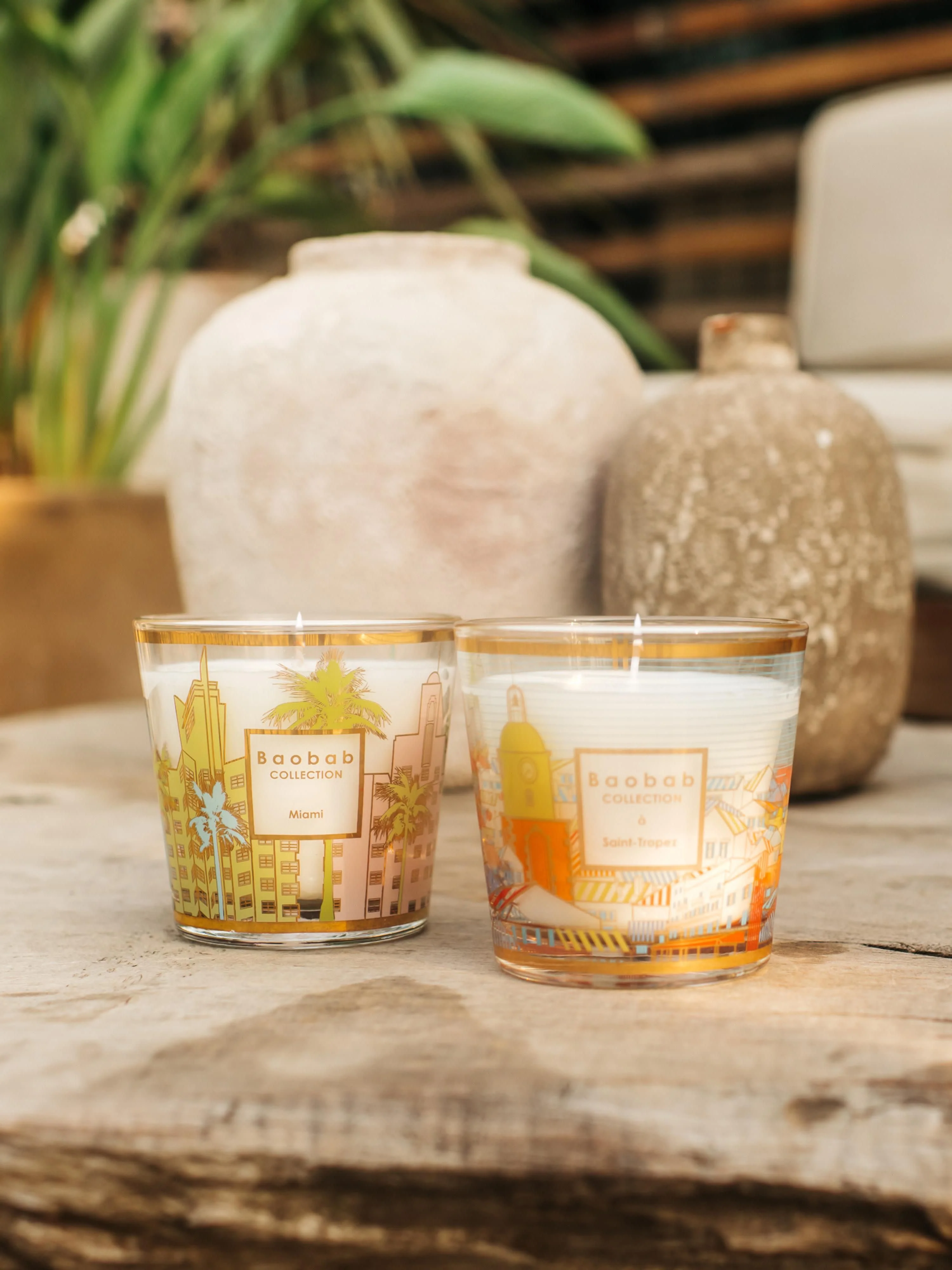 Duftkerze My First Baobab Miami (Salzblume, Strandkiefer & Zypresse)