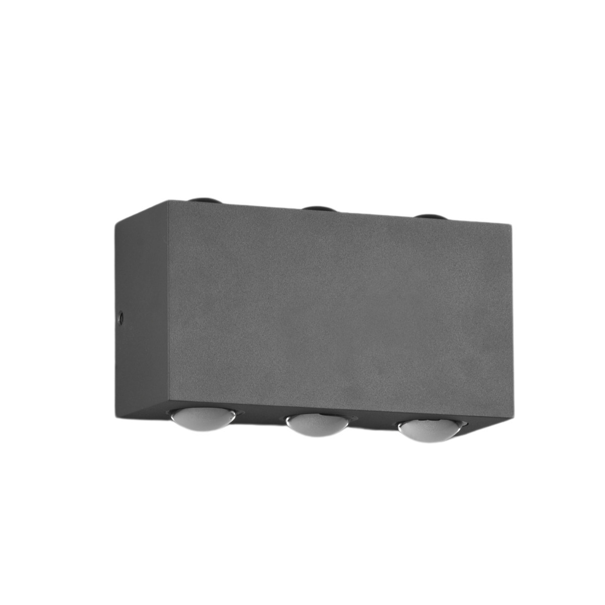 Kinkiet zewnętrzny CLYDE 3000K antracyt LED 2x3W 300lm IP54 Trio