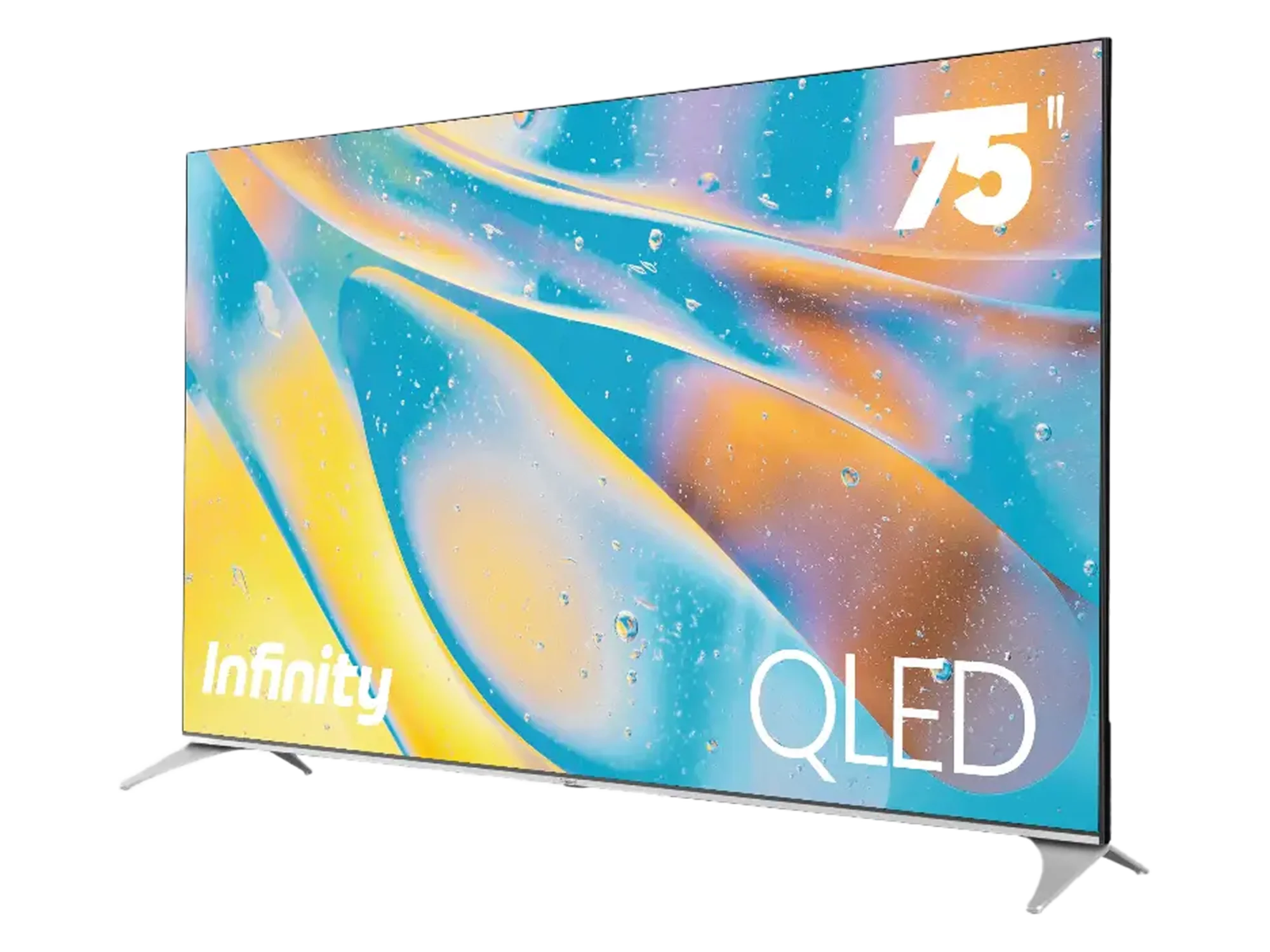 G-Guard LED TV 75Inch, Smart Google licensed TV, QLED, 3HDMI & 2USB, HDR10+