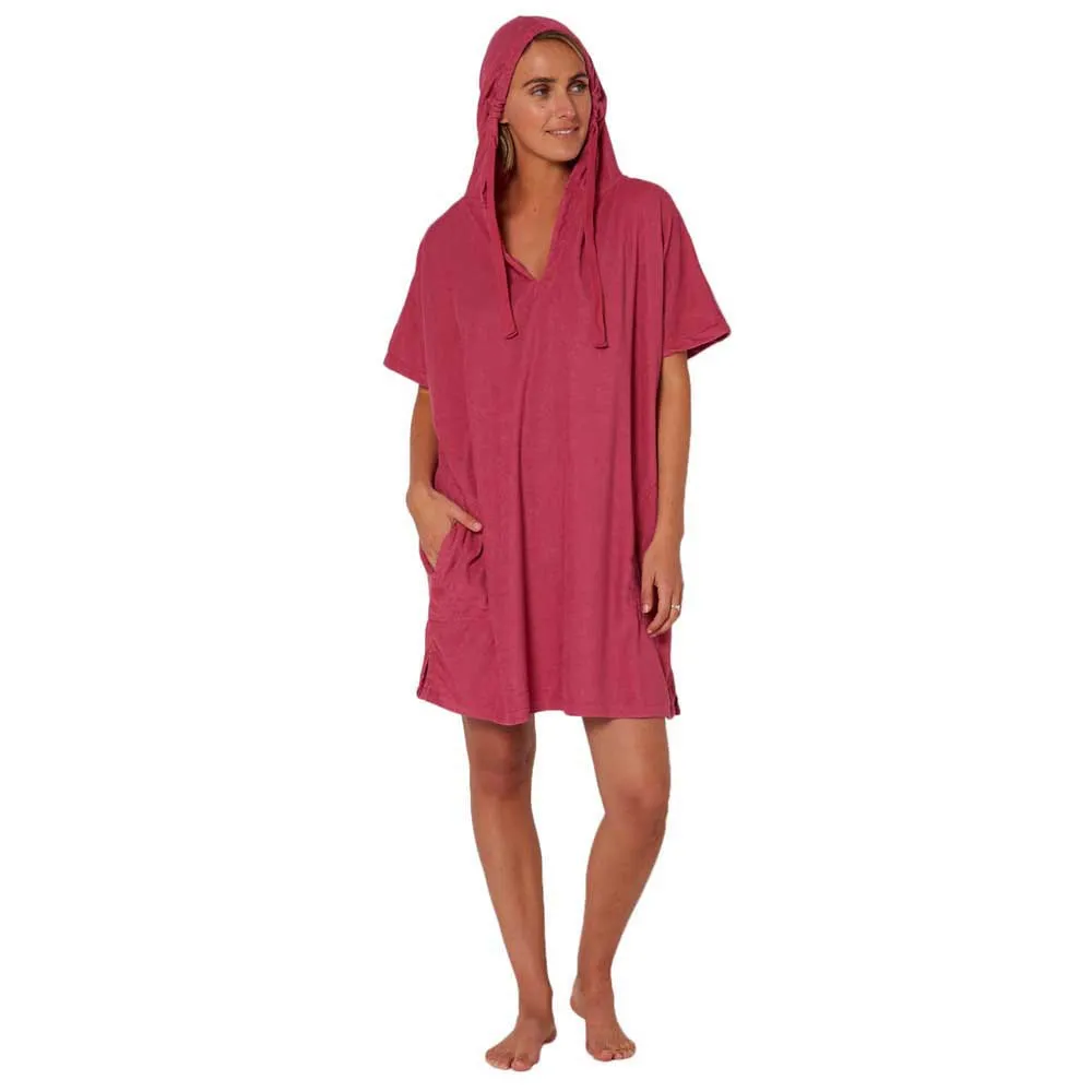 Ocean & Earth V Neck Hooded poncho