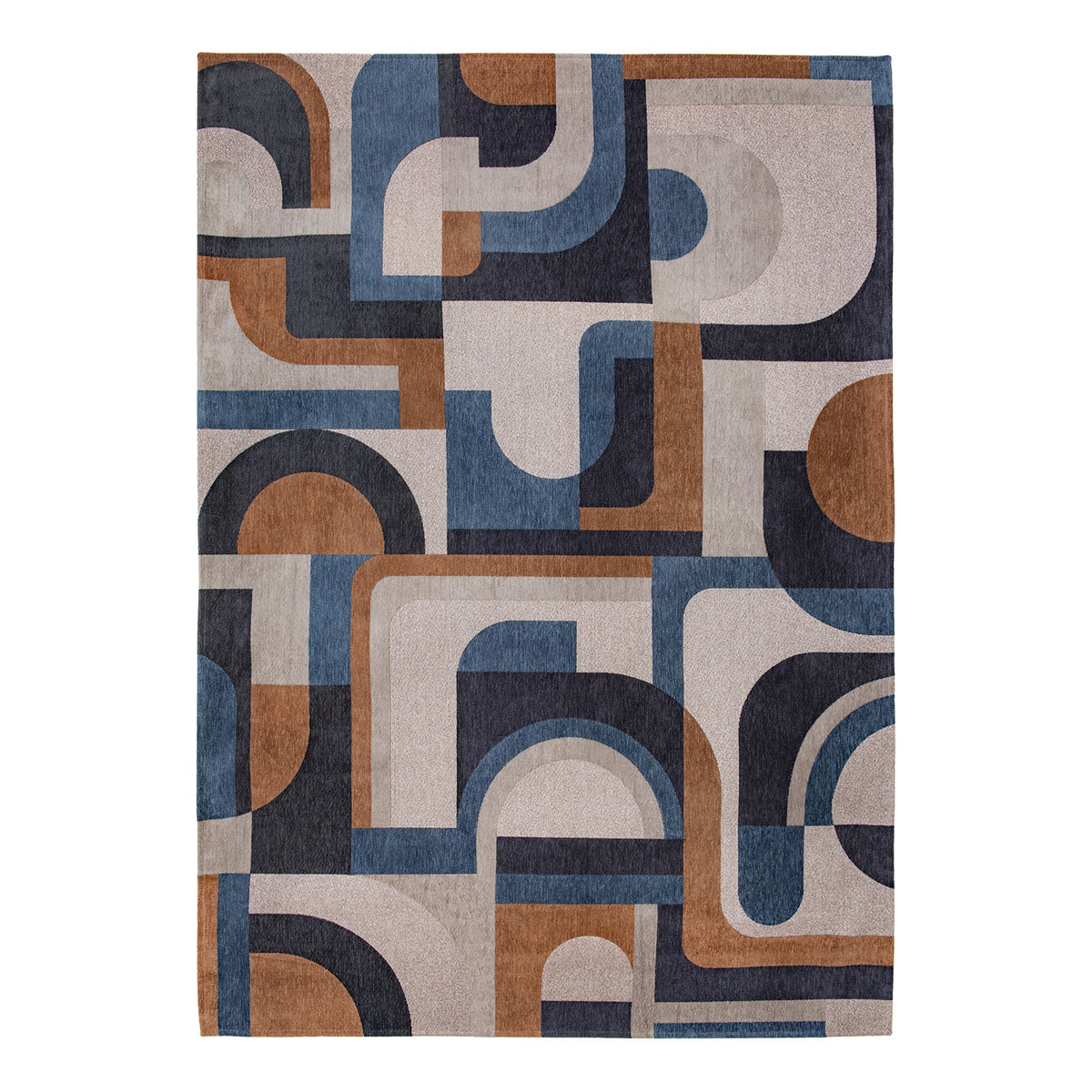 Ecorugs vloerkleed Camel Blue - blauw - 80x150cm