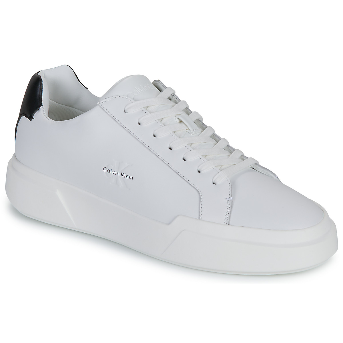 Calvin Klein Jeans - CHUNKY CUPSOLE LACEUP LTH - White