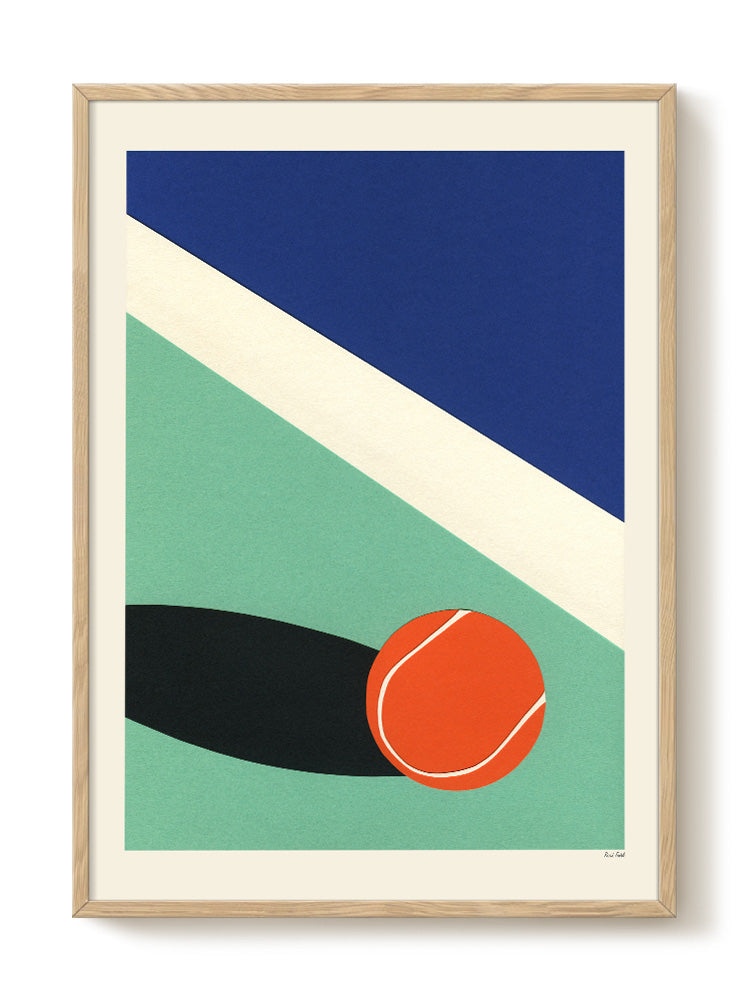 Rosi Feist - Tennis - PSTR studio Kunst Poster