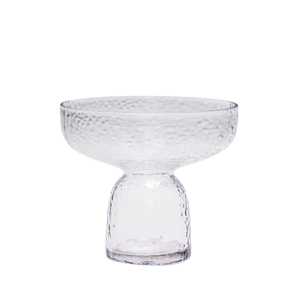 Hübsch vaas Aino - glas - ø22xh19cm