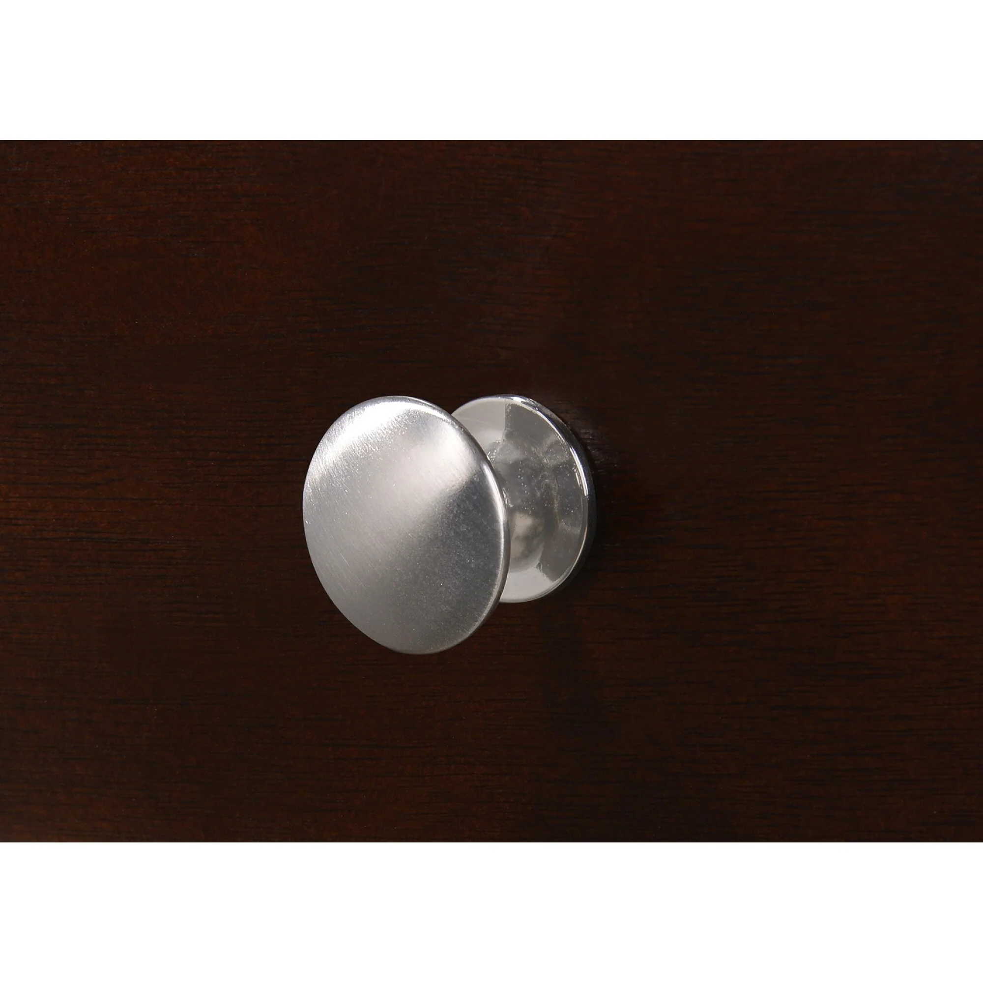 1Pc Contemporary 2 Drawer Nightstand End Table Jewelry Tray Solid Wood Wooden Bedroom Furniture