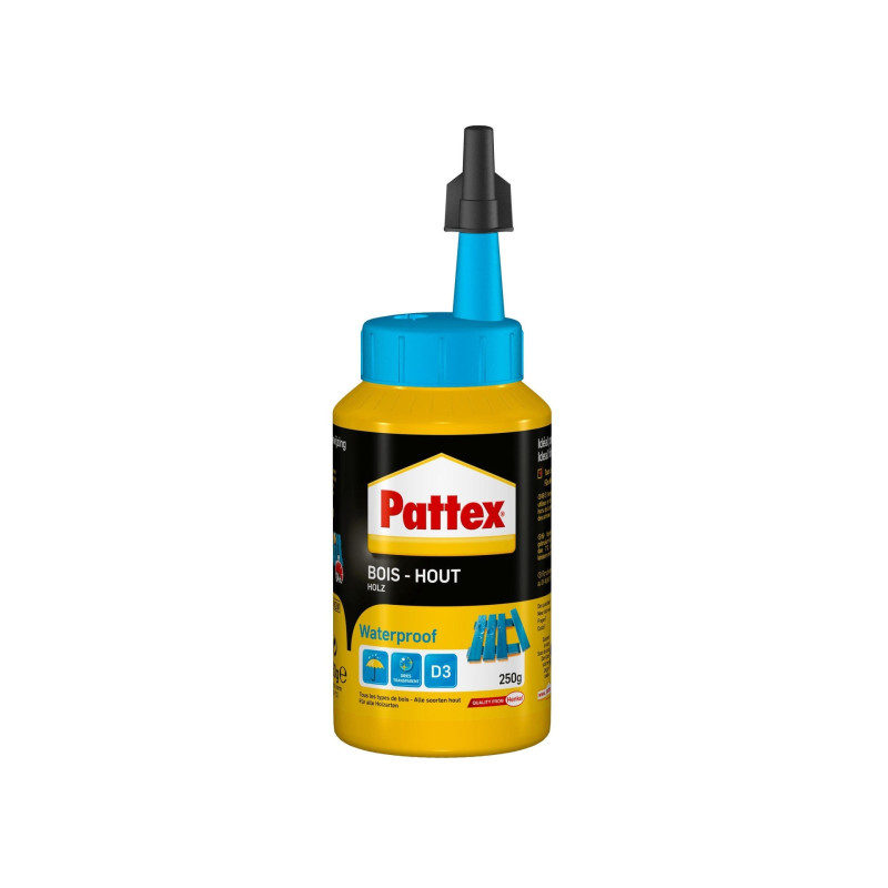 Colle à bois Waterproof 250 g PATTEX