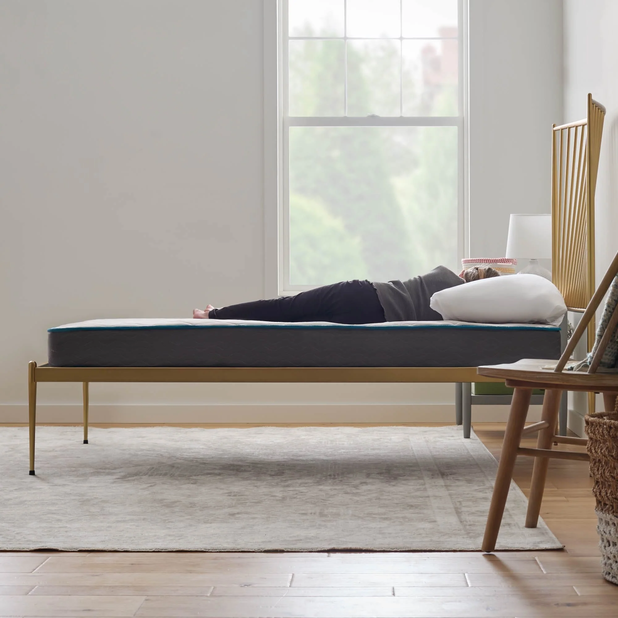 Lucid Comfort Collection 7 Inch Innerspring Mattress Firm Feel