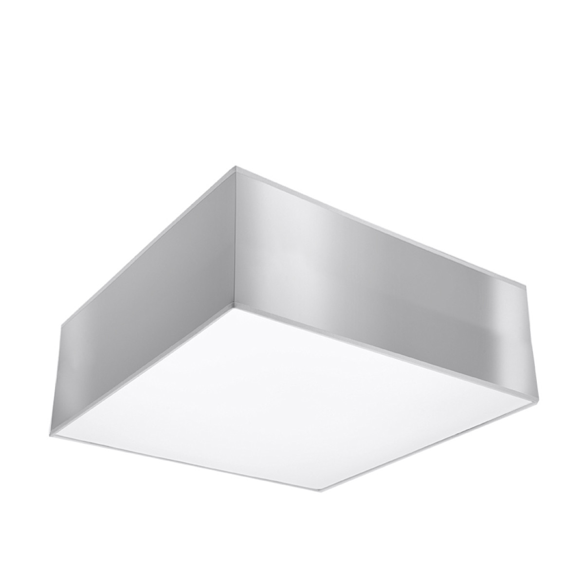 Plafon ANUBIS szary 1xE27x15W wym:11x25x25cm IP20 Pure Lume