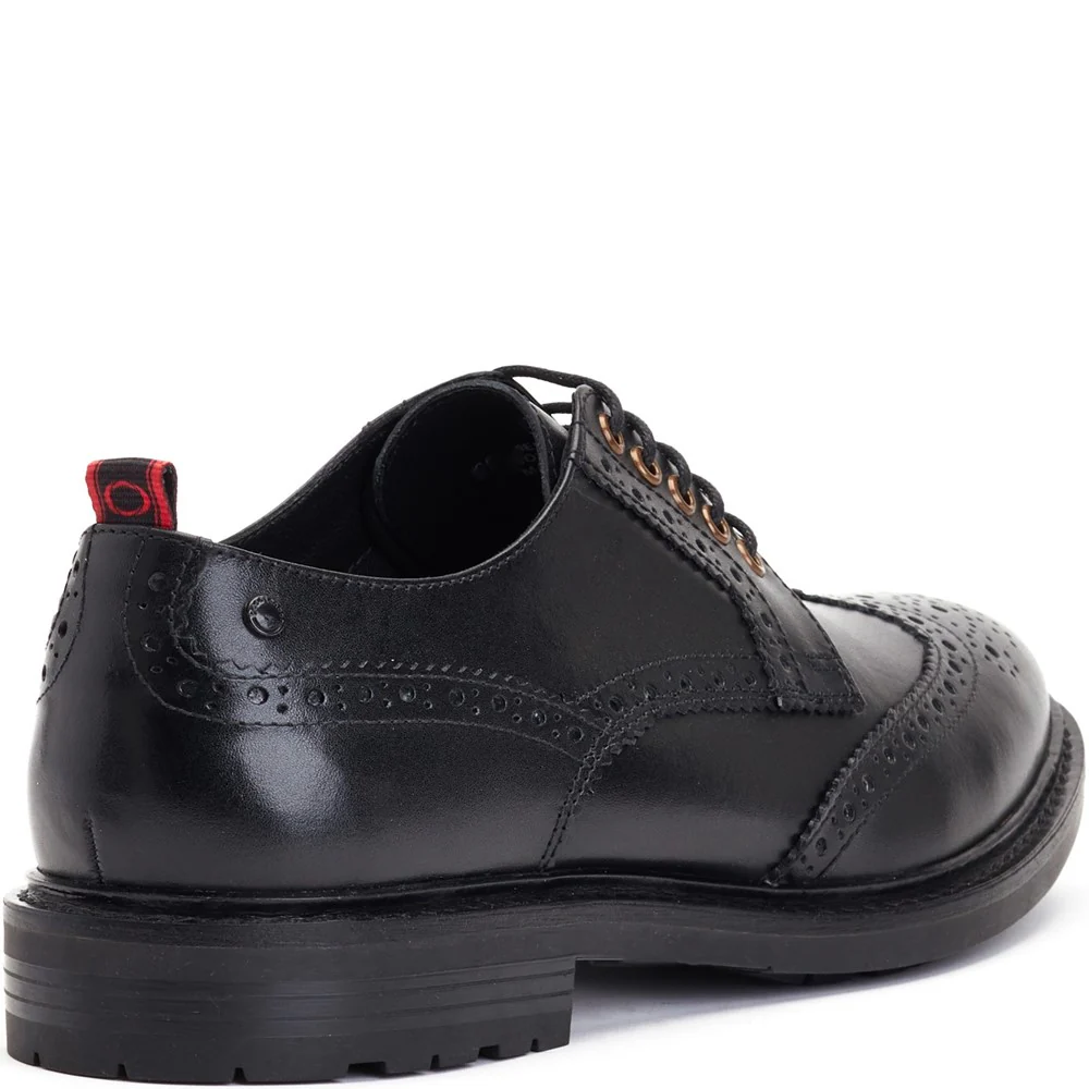 Base London Jagger Waxy Brogue Shoes