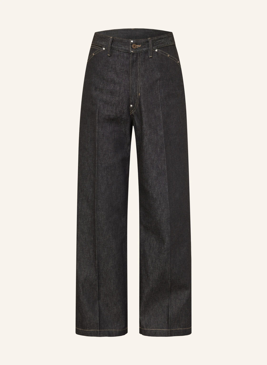 LEMAIRE Jeans Regular Fit mit Nieten
