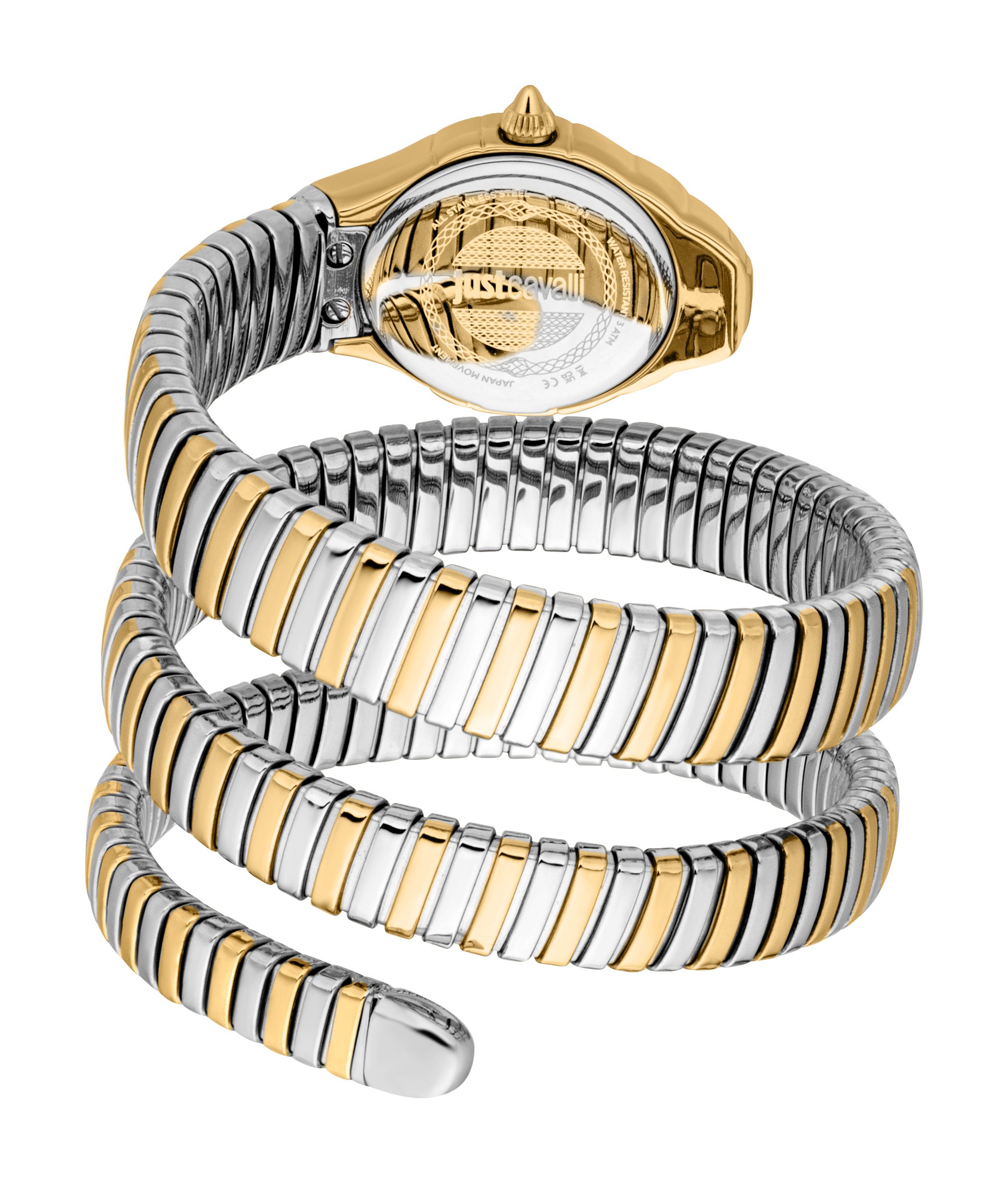 Just Cavalli Women’s Snake 316L Stainless Steel Watch