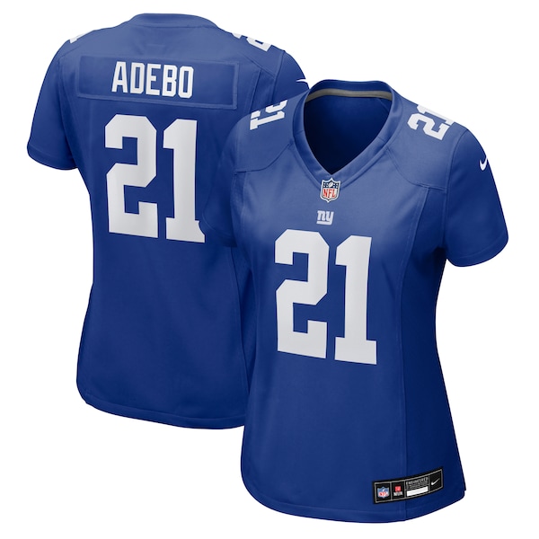 Paulson Adebo New York Giants Nike Women's Team Game Jersey -  Royal