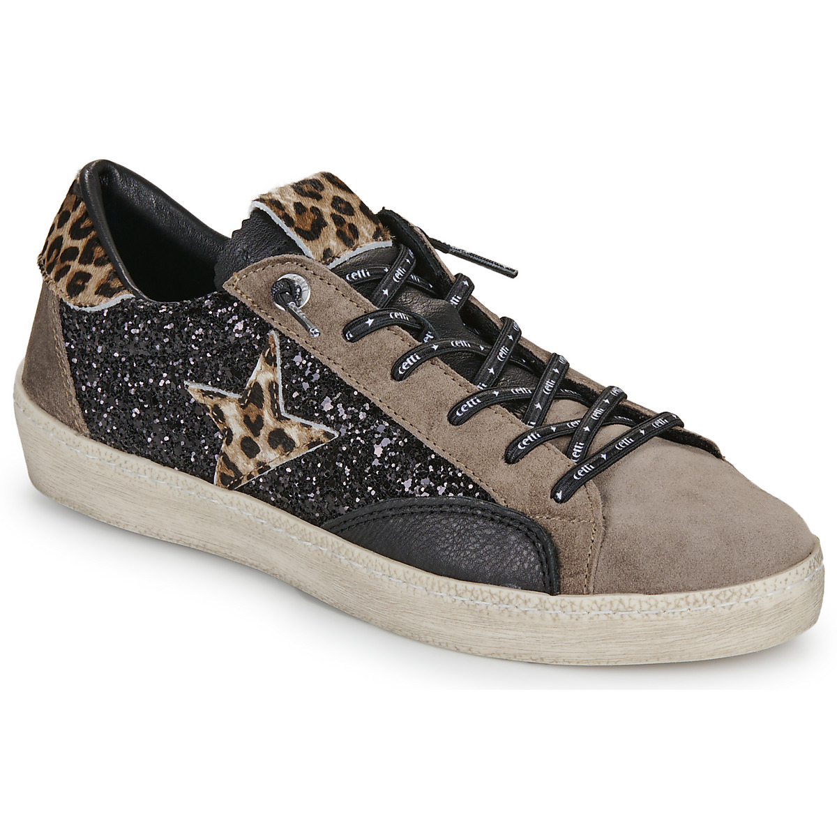Cetti - C-1342-SRA-INV26-ANTE-GLITTER-NEGRO - Black